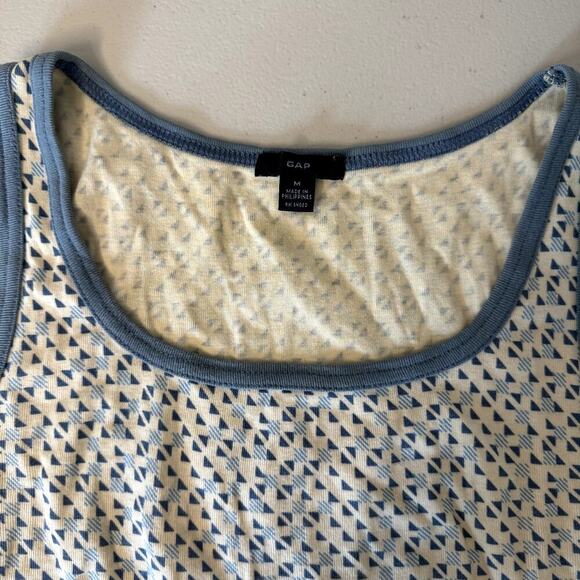 VTG Y2K 2001 Gap Printed Tank Women's Size Medium - Picture 5 of 5